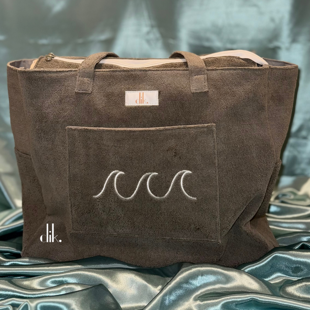 Carry-All Terry Tote Bag Kuwait | Custom Travel & Beach Bag – clik