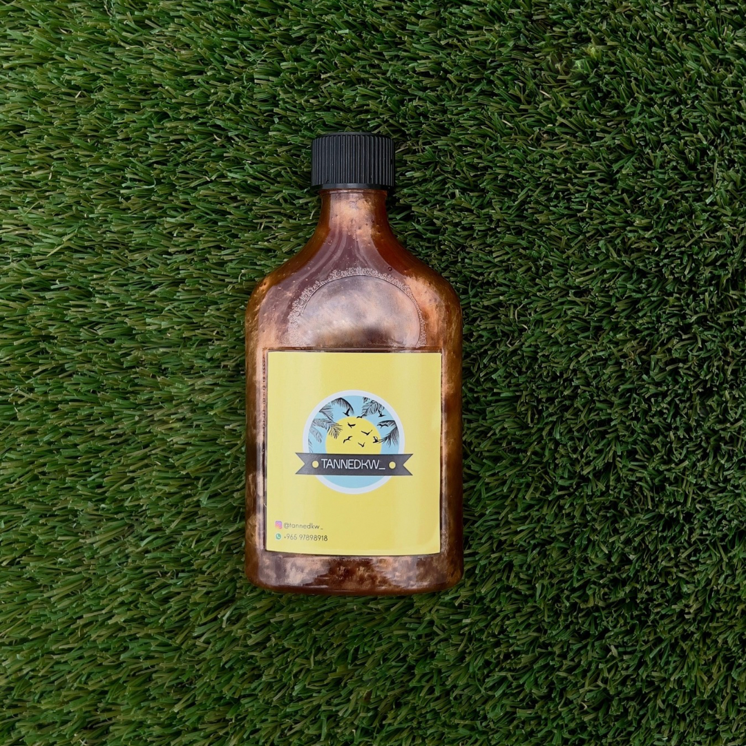 Organic Golden Tan Oil Kuwait | Shimmer Glow – Tannedkw