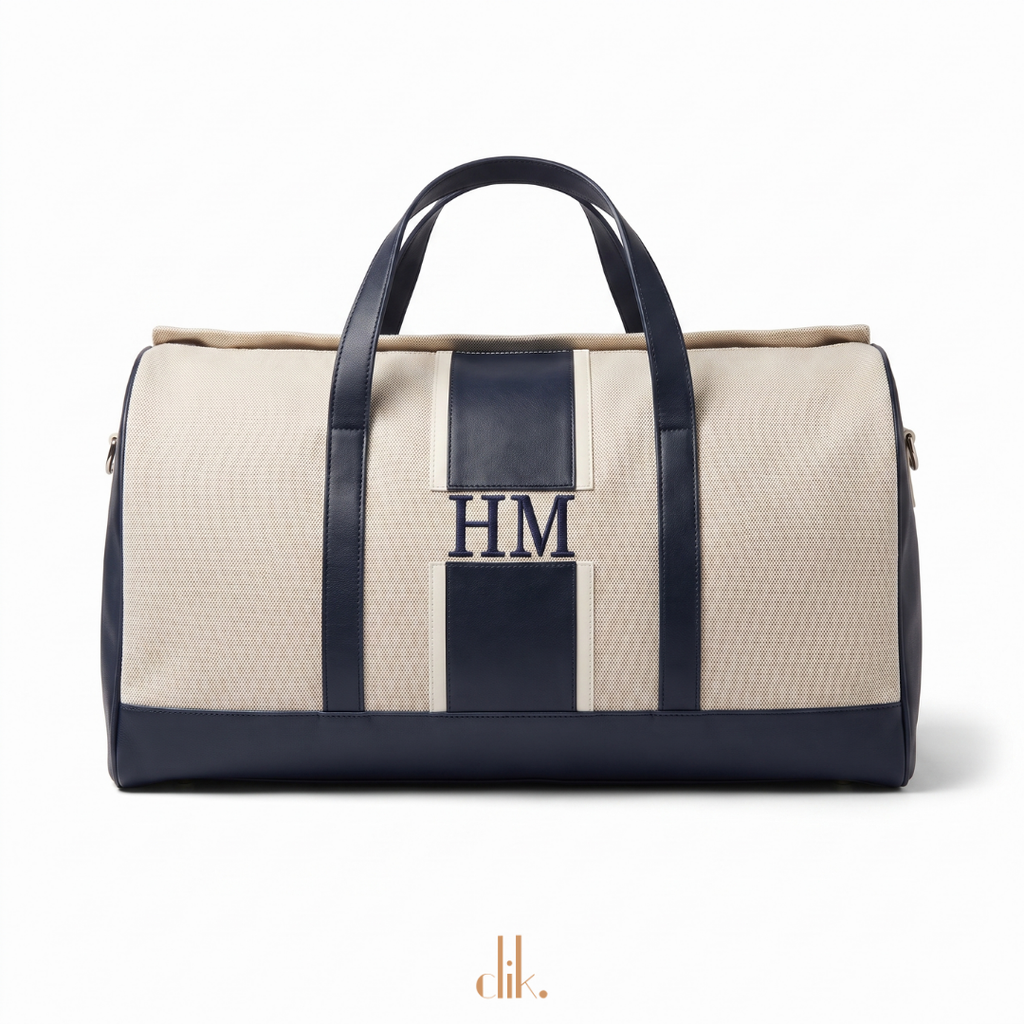 Cruise Bag Kuwait | Canvas & Leather Duffel - clik