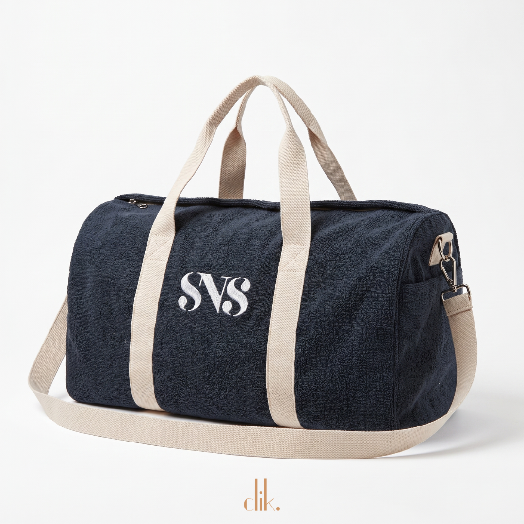 Clik Custom Terry Duffel Bag | Unisex Gym & Travel Bag