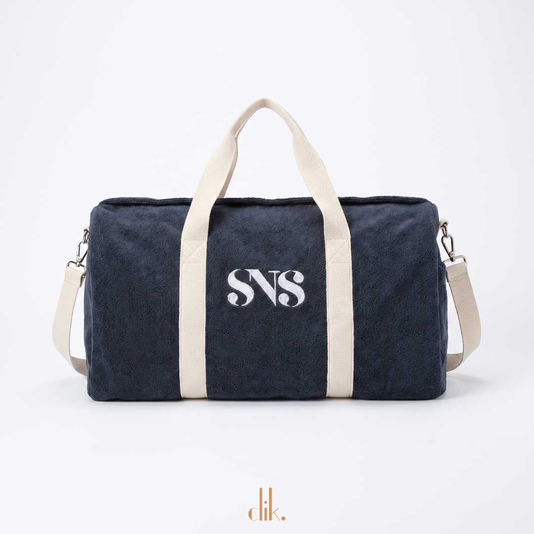 Clik Custom Terry Duffel Bag | Unisex Gym & Travel Bag