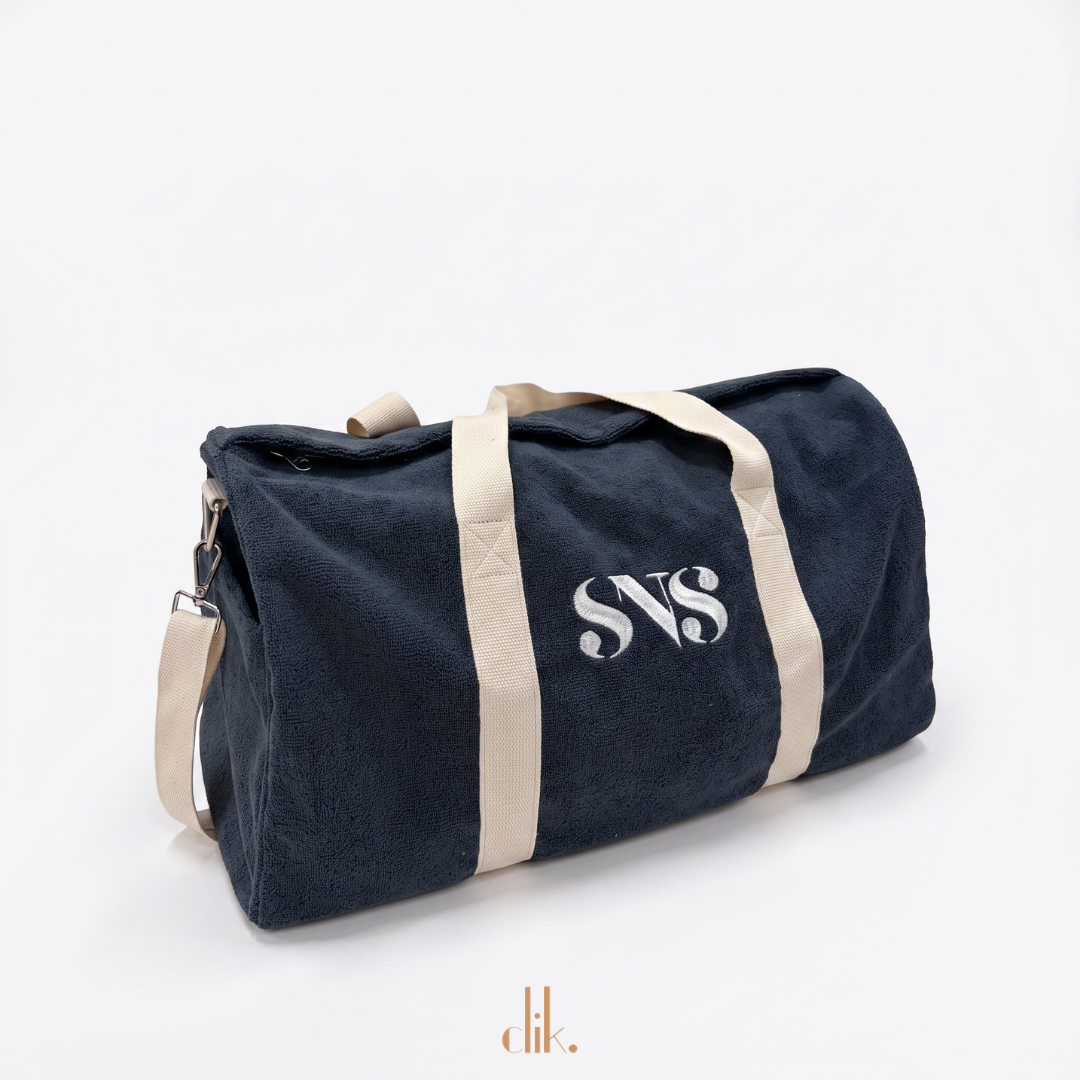 Clik Custom Terry Duffel Bag | Unisex Gym & Travel Bag
