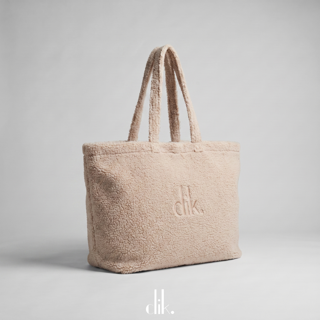 Teddy Sherpa Tote Bag