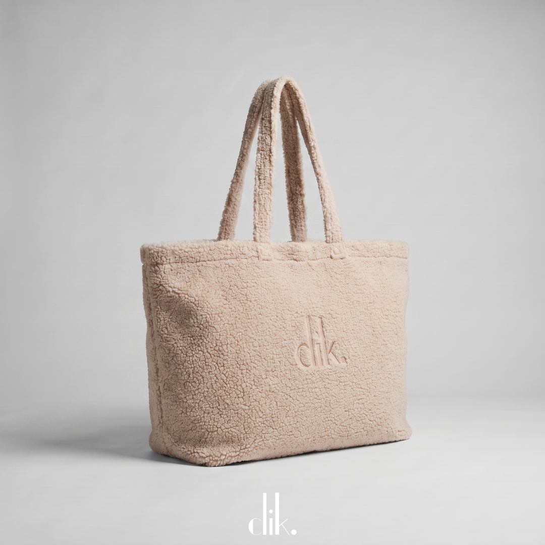 Teddy Sherpa Tote Bag
