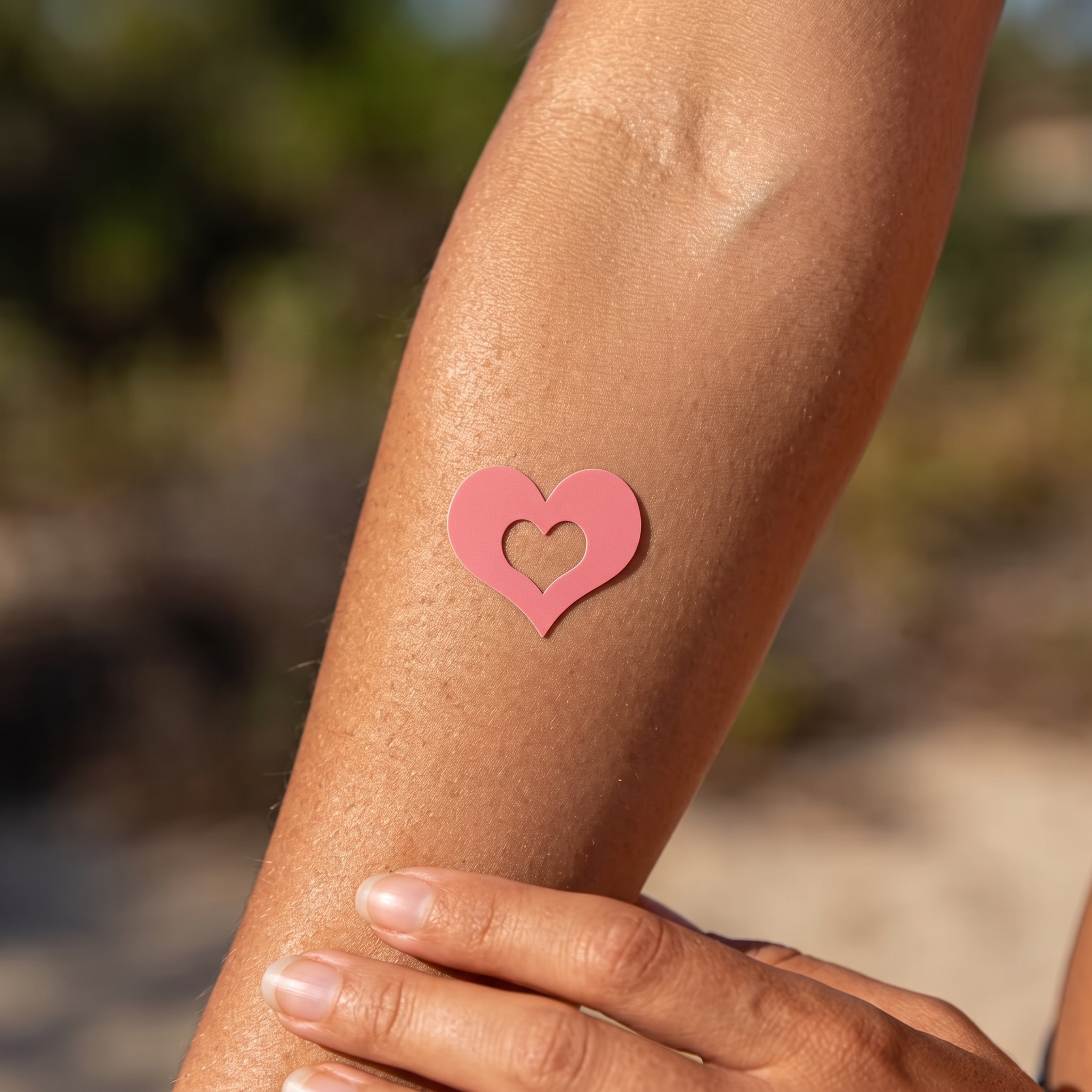 Tan Line Stickers - Beach Shape Pack