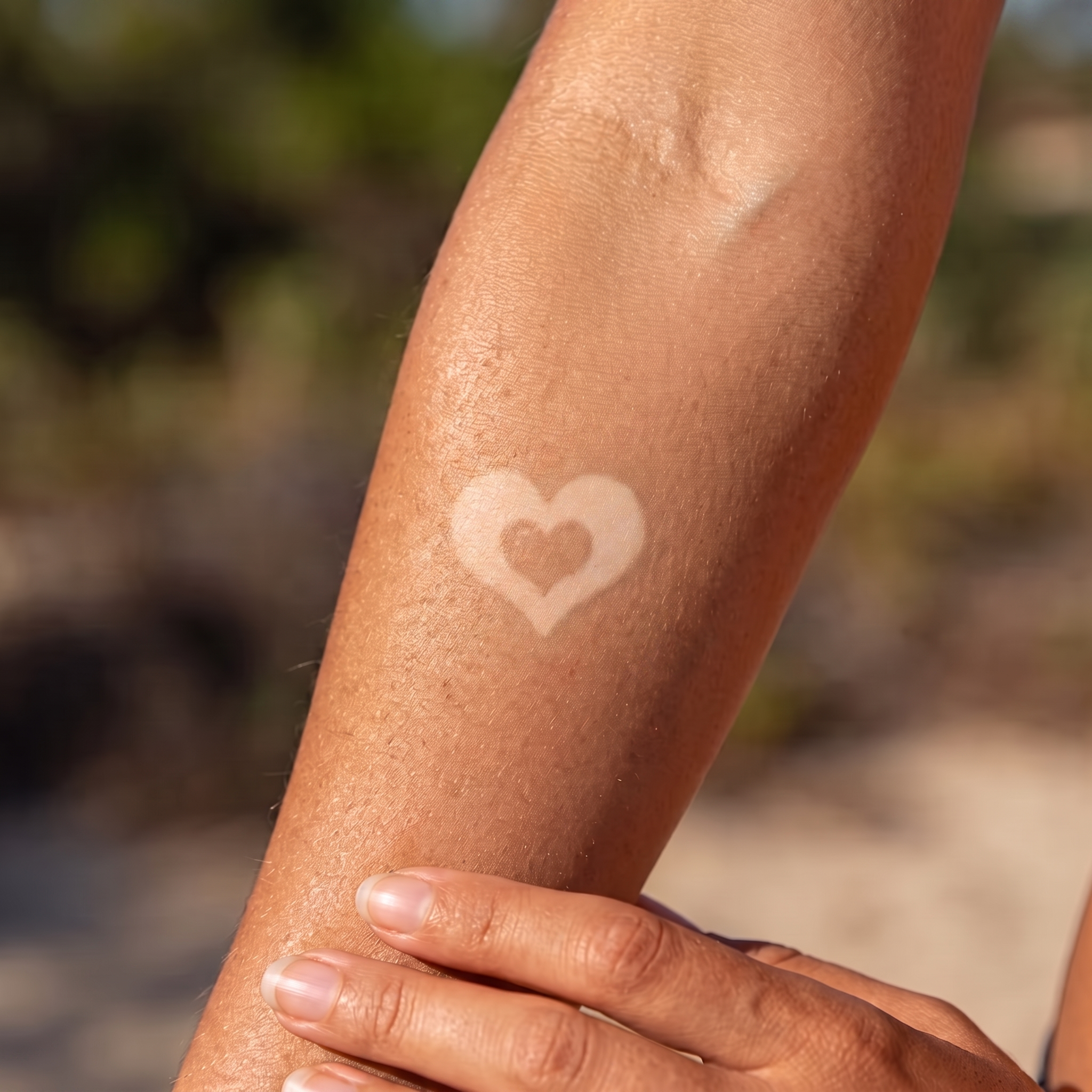Tan Line Stickers - Beach Shape Pack