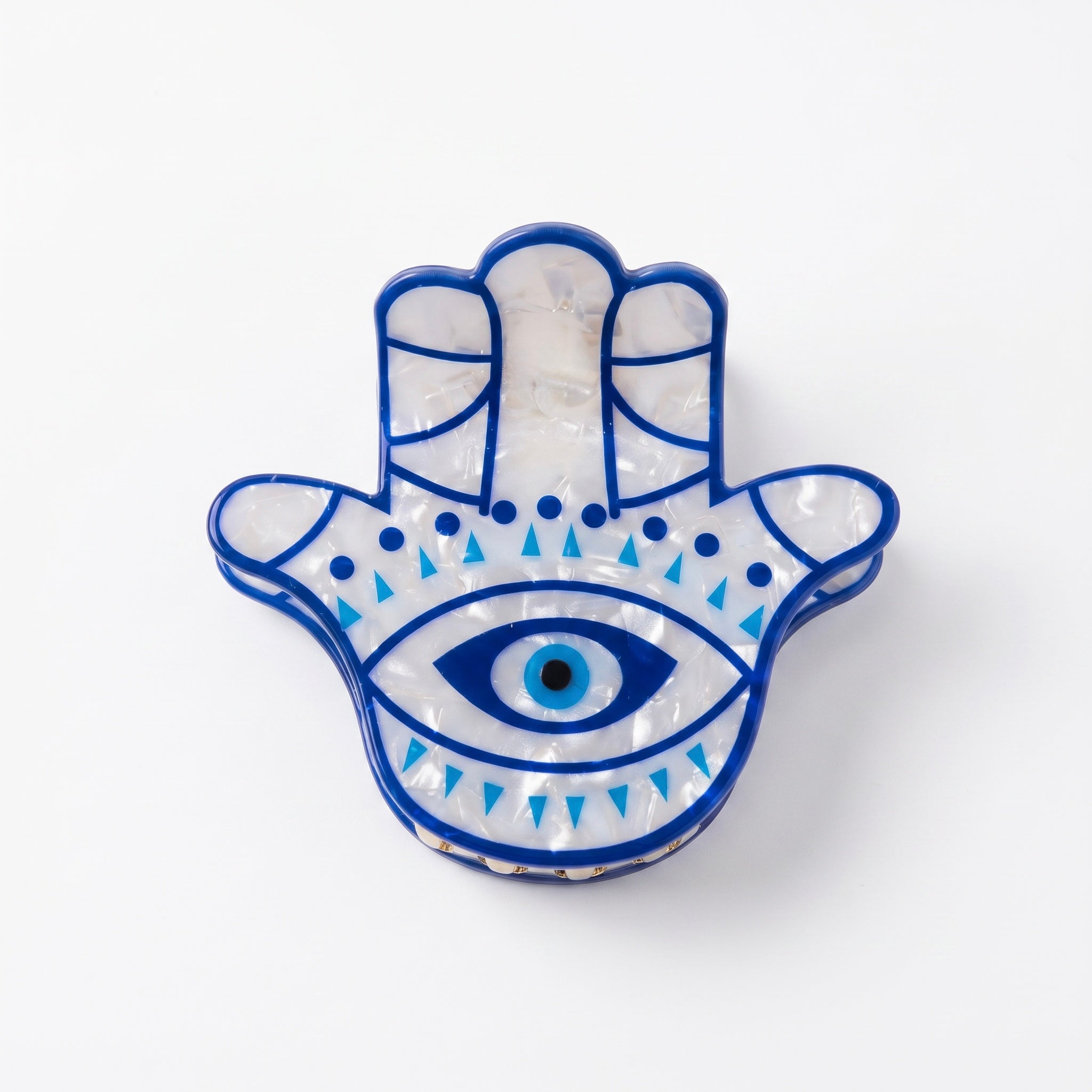 Hand Evil Eye Hair Clip
