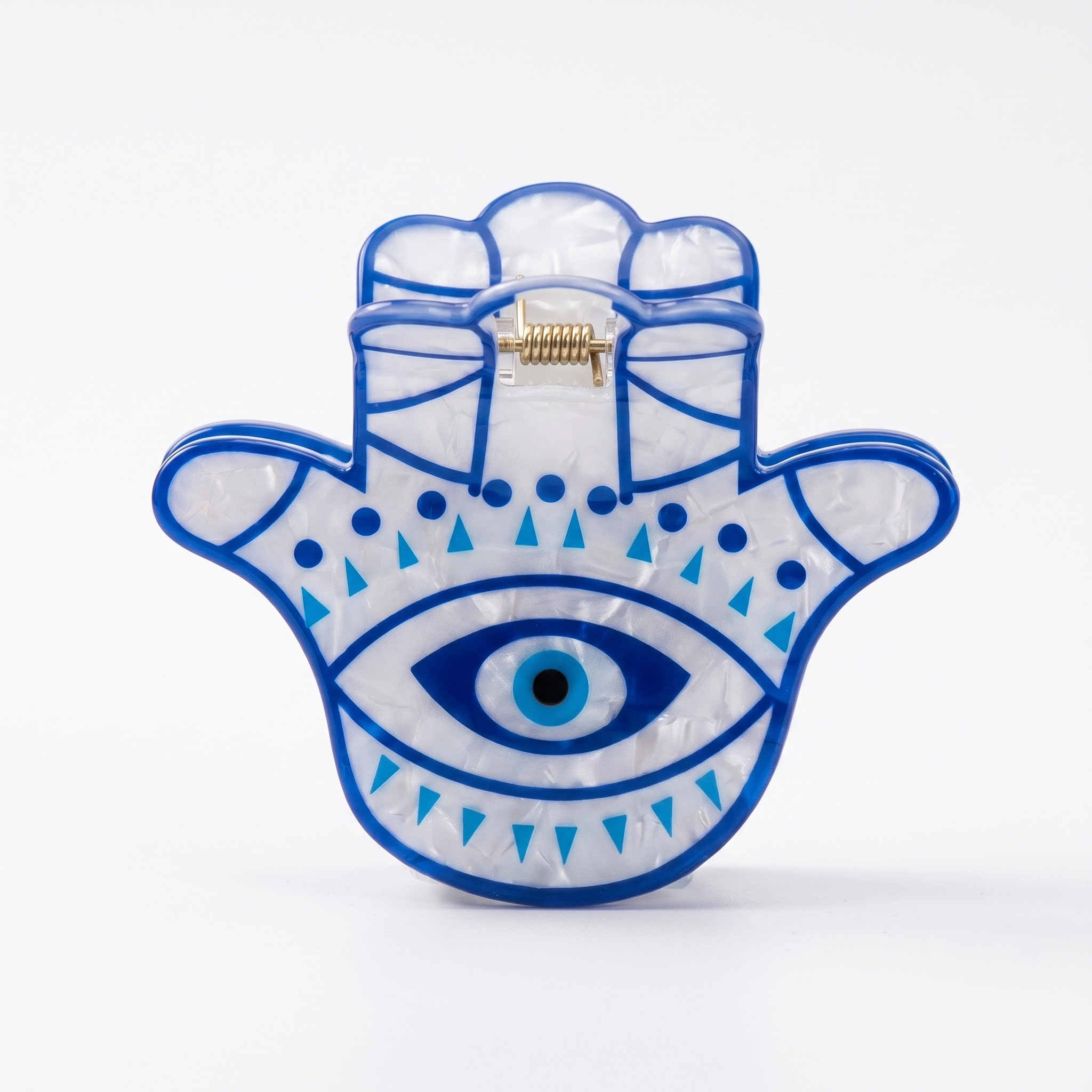 Hand Evil Eye Hair Clip